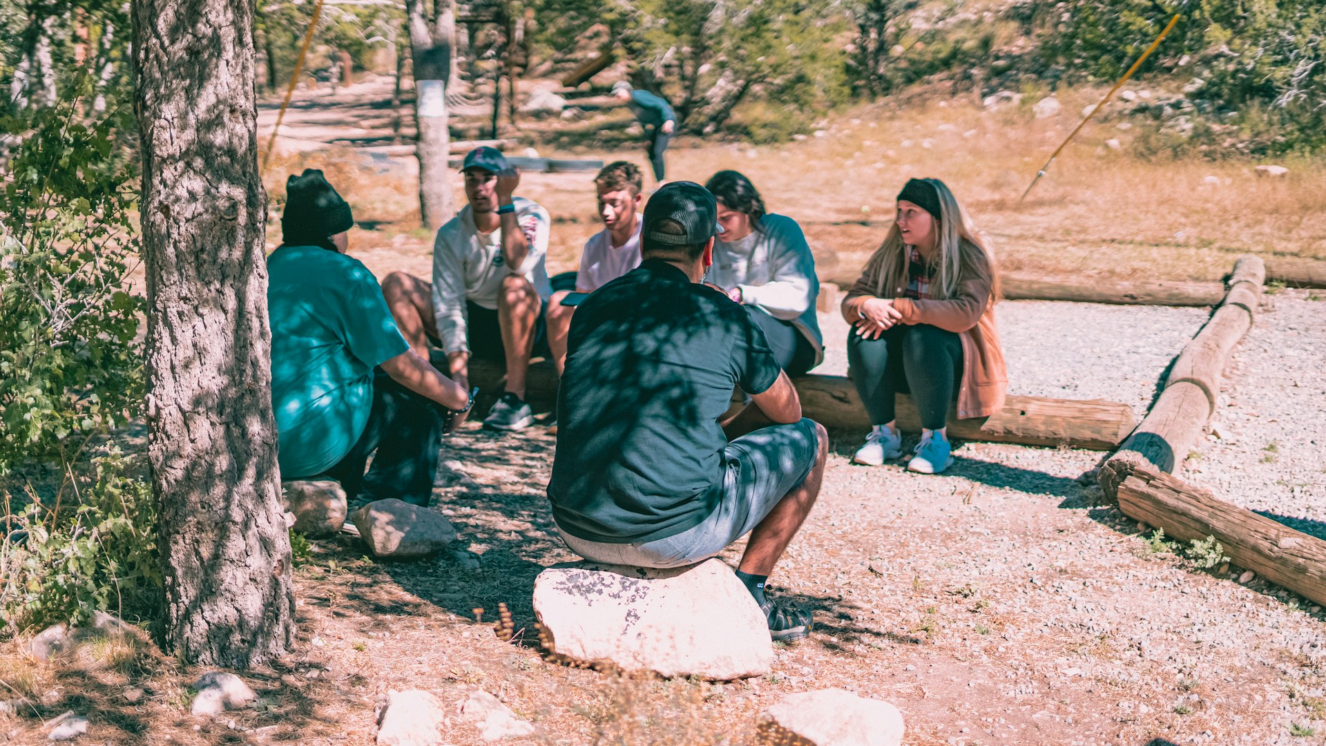 teen leadership during camp
